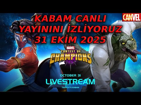 🔴 KABAM CANLI YAYINI, YENİ ÖRÜMCEK, LIZARD VE TÜM YENİLİKLER !! - MCOC