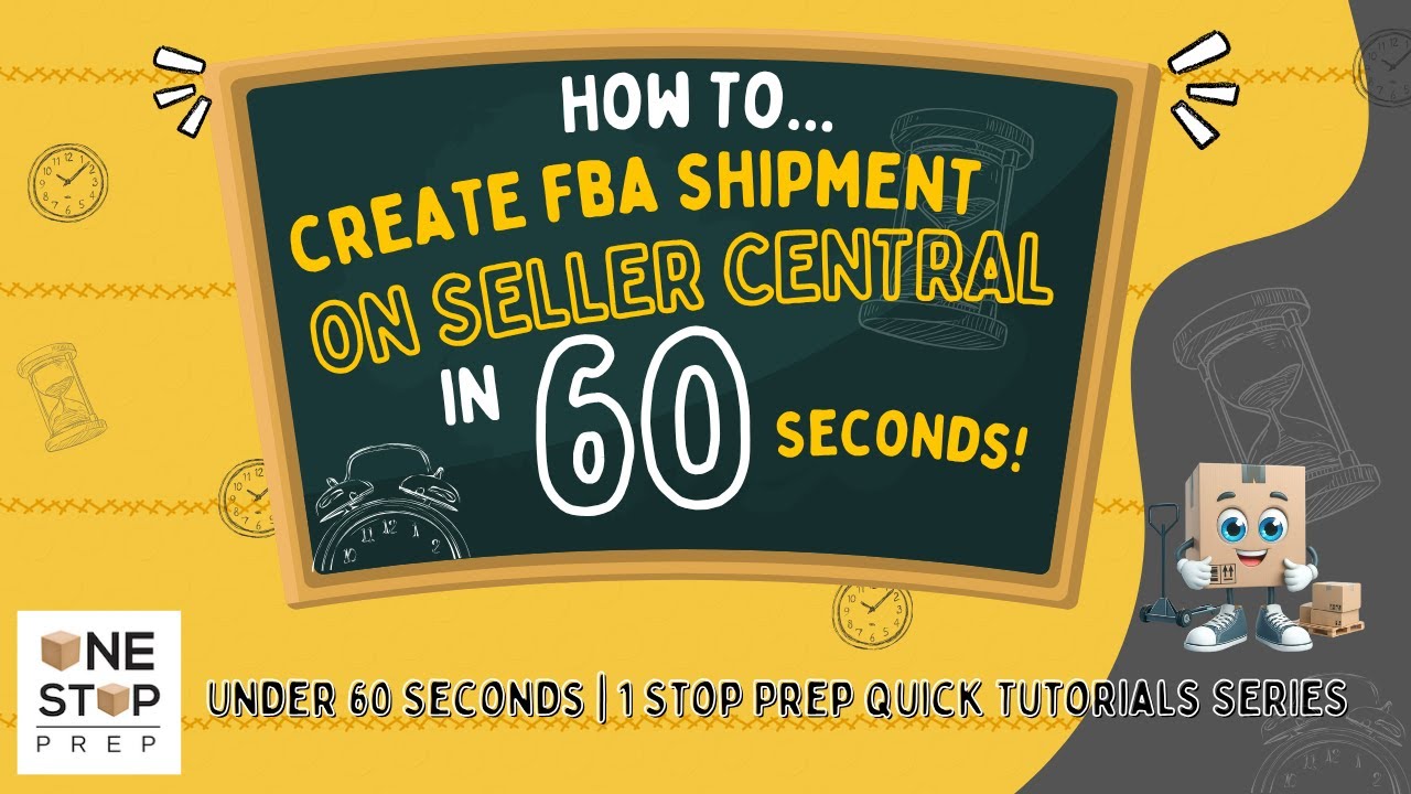 Creating FBA shipment on amazon seller central