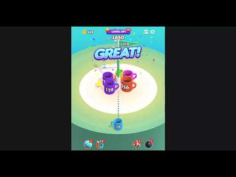 Merge Blocks 3D (WebGL Game) Gameplay