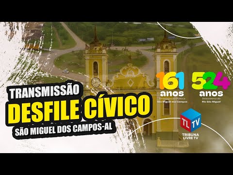 DESFILE CÍVICO DE SÃO MIGUEL DOS CAMPOS - AL 2025 - EMANCIPAÇÃO POLÍTICA