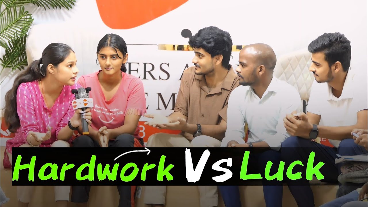 Hard work or Luck | Buddy-Talks at WellTalk | English speaking conversation