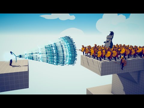 100x SPEARTONS & STONE GIANT vs EVERY GOD - Totally Accurate Battle Simulator TABS