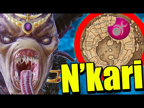 N'kari Starts at Ulthuan to Kill Tyrion in Immortal Empires, But..