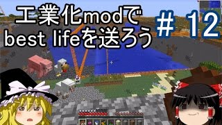 【Minecraft】工業化modで Best life を送ろう part12 【ゆっくり実況】