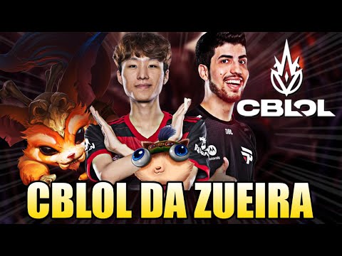 PARANG AMASSANDO INTZ E ROBO CAMPADO - CBLOL DA ZUEIRA