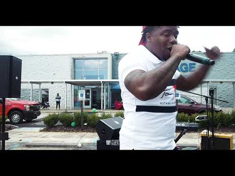 RackGang Vante 'D Rose' Live Performance - Juneteenth Festival