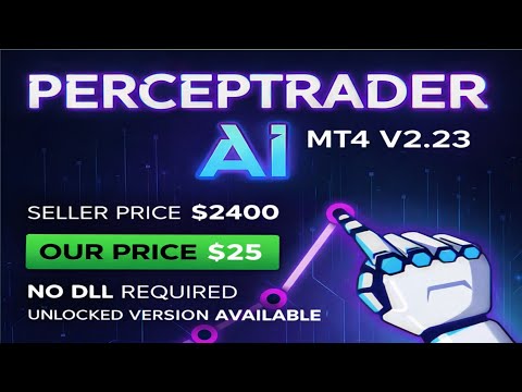 Perceptrader AI MT4 v2.23 – Advanced Automated Trading System.