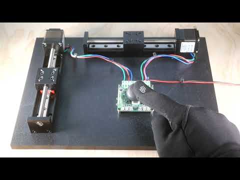 Joystick Stepper Motor Controller for XY Stage | Buy now | No Coding