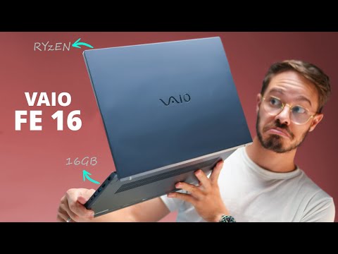 UM BELO NOTEBOOK PARA TRABALHO! Vaio FE 16