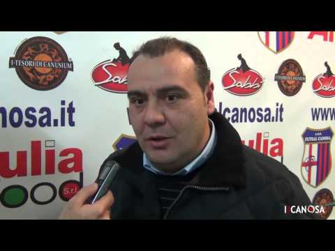 Intervista al vice presidente dell'Apulia Food Canosa Roberto Lamonaca | Calcio a5 Serie B |