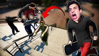 SKATING THROUGH A ZOMBIE APOCALYPSE! *Zombie Cheat Code* (Skate 3)