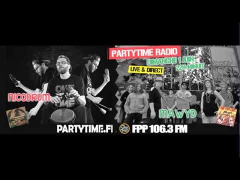 NicoDrum and Mawyd at Party Time Reggae Show 01 Juin 2014
