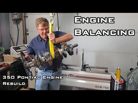 Balancing The Rotating Assembly - New Pistons & Reman Rods - '68 Firebird 350 Engine Rebuild - Pt 8