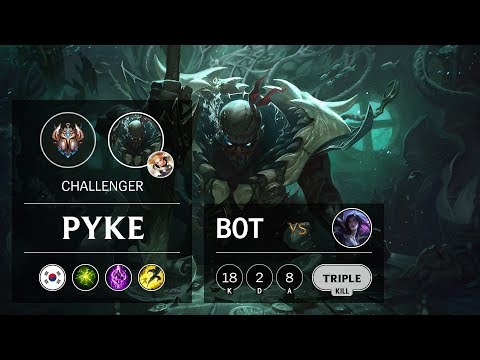Pyke Bot vs Kai'Sa - KR Challenger Patch 9.11