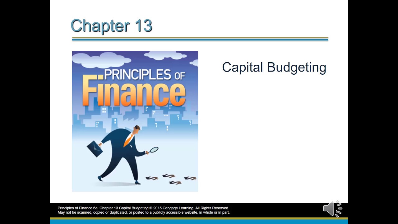Chapter 13: Capital Budgeting