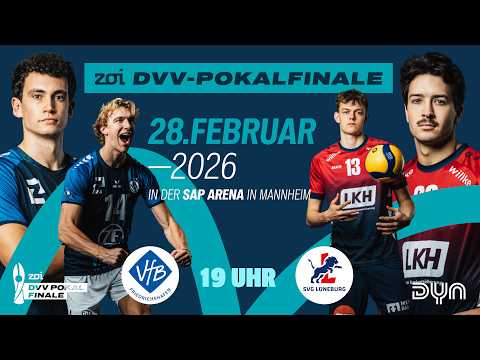 Zoi DVV-Pokalfinale 2026 🏆 | VfB Friedrichshafen vs. SVG Lüneburg| Trailer