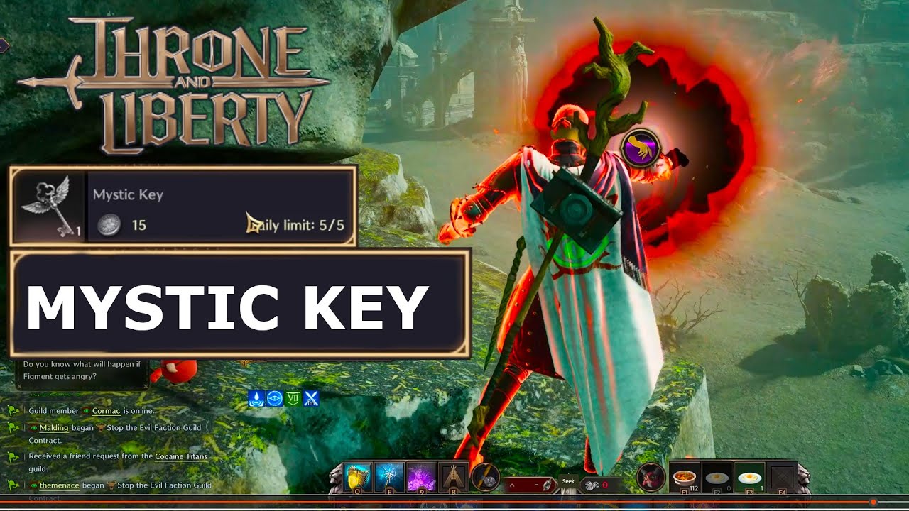 Throne and Liberty Mystic Keys, Mystic Globes, Mystic Portals