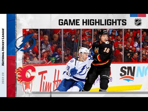 Lightning @ Flames 1/21 | NHL Highlights 2023