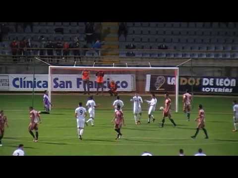 Penalti de la Cultural y Deportiva Leonesa ante el CD Palencia  Temporada 16 17