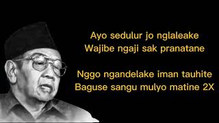 Download lagu Syiir Tanpo Waton (Gus Dur), menyentuh hati mp3