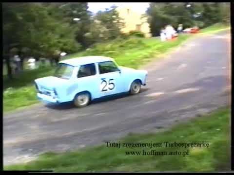 KJS Rzeszów Boguchwała Lubenia rok 1994 Fiat 126p. Trabant, BMW, Polonez