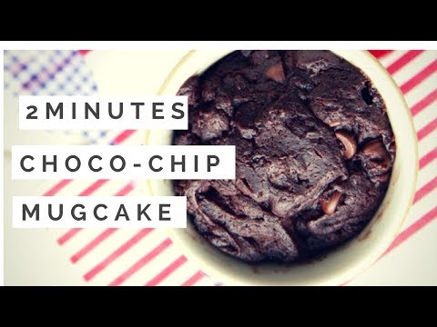 2 Minutes Choco-Chip Mug Cake