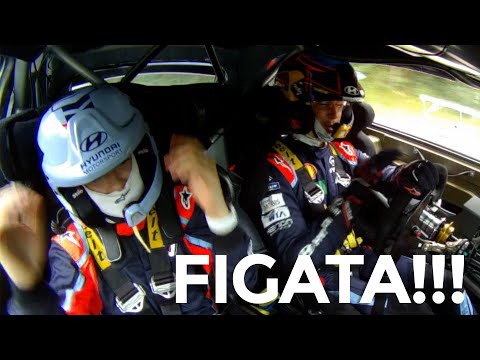 La mia prima volta su una #WRCplus con Thierry Neuville! 😍