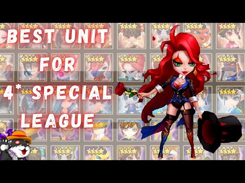 BEST Normal Element 4 Stars And Below To Use In Special League | Summoners War