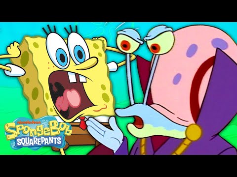 每當加里發言時!??  | 海綿寶寶 (Every Time Gary Speaks! ? ?  | SpongeBob)