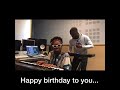 Afro remix « Happy birthday »