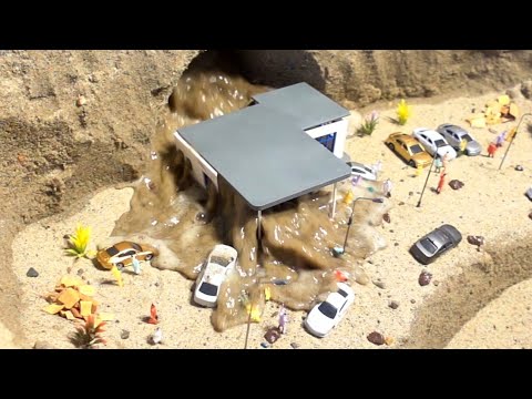 Diorama Dam Breach #1 - Bridge Collapse