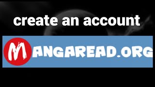 How to create an account on MangaRead.org
