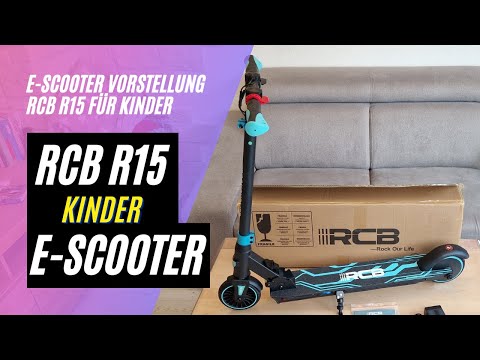 🛴 RCB R15 Kinder E-Scooter 🔍 Review (8 - 15 Jahre, bis 80kg)