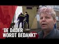 Voordeur uit woning geblazen door explosie in Noord