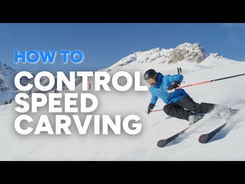 HOW TO CONTROL YOUR SPEED WHILST CARVING | Expert tips from top ski instructor Aaron