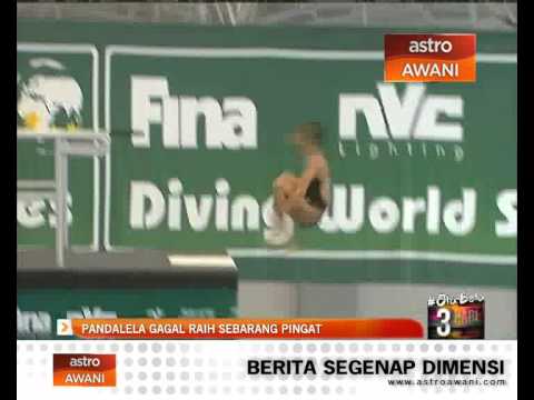 Pandalela gagal raih sebarang pingat