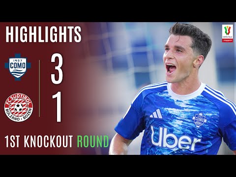 COMO-SUDTIROL 3-1 | HIGHLIGHTS | Douvikas Scores Two Goals! | Coppa Italia Frecciarossa 2025/26