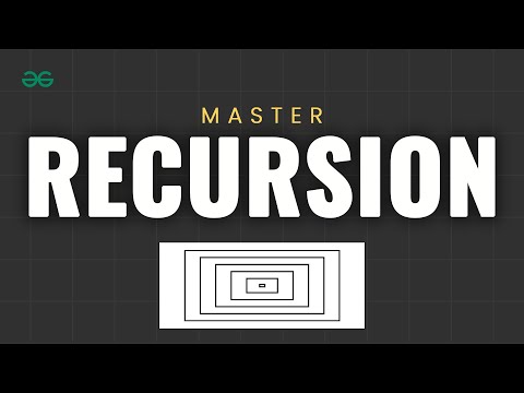 Mastering Recursion Recursive Algorithm Dsa Course Geeksforgeeks