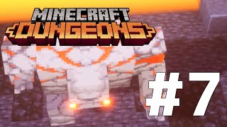 #7【ハプニング？！】まさかの事態もなんとかクリアする３人【Minecraft Dungeons】
