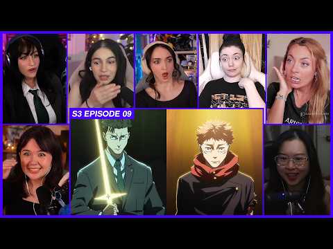 [LAS CHICAS REACCIONAN] Yuji vs Higuruma | JJK Temporada 3 Ep 9 Reacciones de Chicas