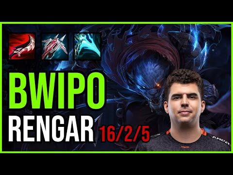 BWIPO - RENGAR vs GRAVES Jungle - EUW Challenger - Patch 11.6