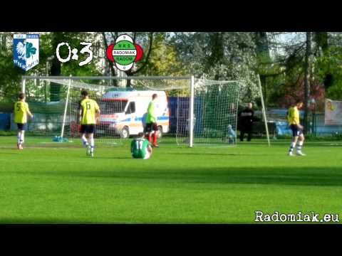 Orzeł Wierzbica - Radomiak Radom 0:4, skrót meczu HD [29.04.2012]