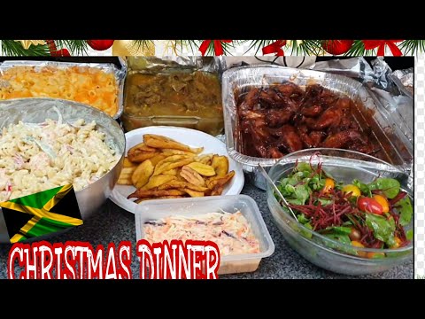 MY JAMAICAN CHRISTMAS DINNER | WHAT I ATE FOR CHRISTMAS | JAMAICAN FOOD | CHRISTMAS DINNER