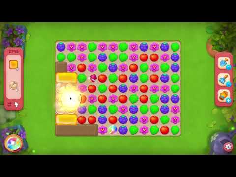 Gardenscapes hard level 2745