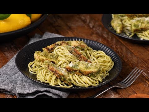 Lemon Chicken Pesto Pasta Recipe