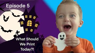 Episode 5 of What Should We Print Today! 3D Printed Ghost Magnet!