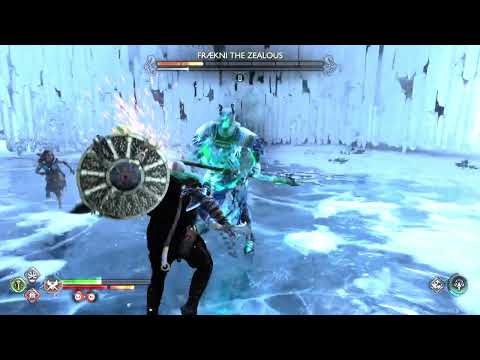 KRATOS VS FRAEKNI THE ZEALOUS | God of War Ragnarok Boss Fight
