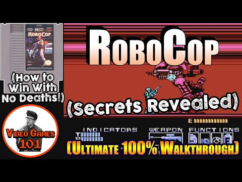RoboCop NES Walkthrough | 100% Guide | Video Games 101