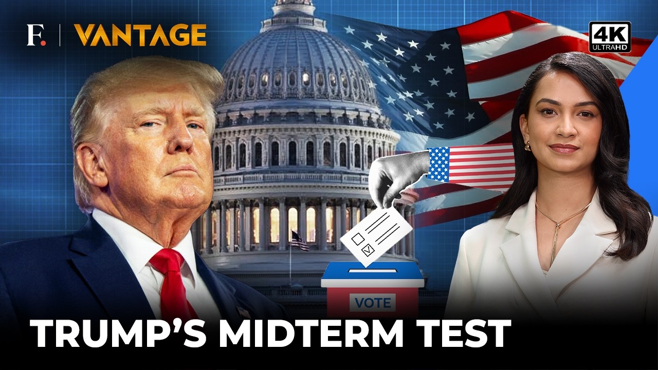 Trump’s 2026 Midterm Test: Could Republicans Lose Control of Congress? | Vantage on Firstpost | 4K