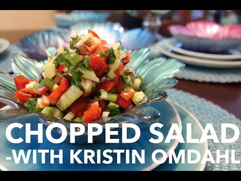 How to Make An Easy Chopped Salad